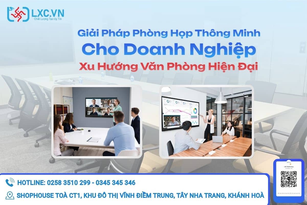 Giải Pháp Phòng Họp Thông Minh Cho Doanh Nghiệp – Xu Hướng Văn Phòng Hiện Đại 2026