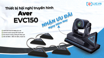 Thiết bị hội nghị truyền hình Aver EVC150 | Chính hãng