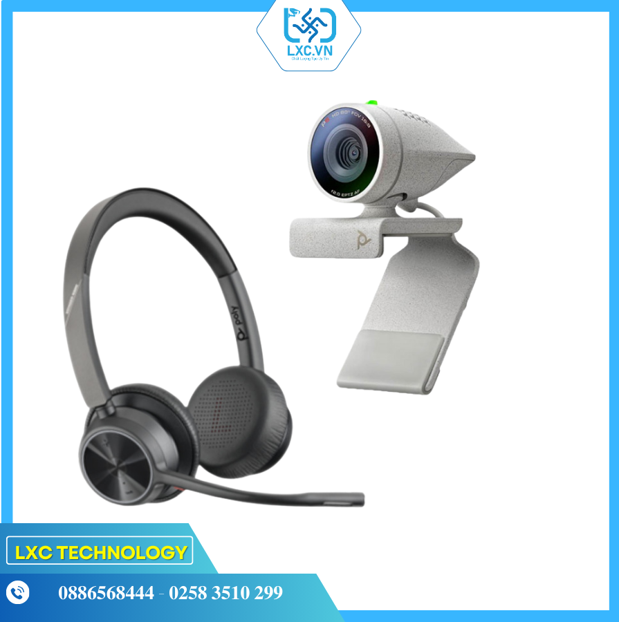 Bộ thiết bị hội nghị Poly Studio P5 kit with Voyager 4320 UC | Chính hãng