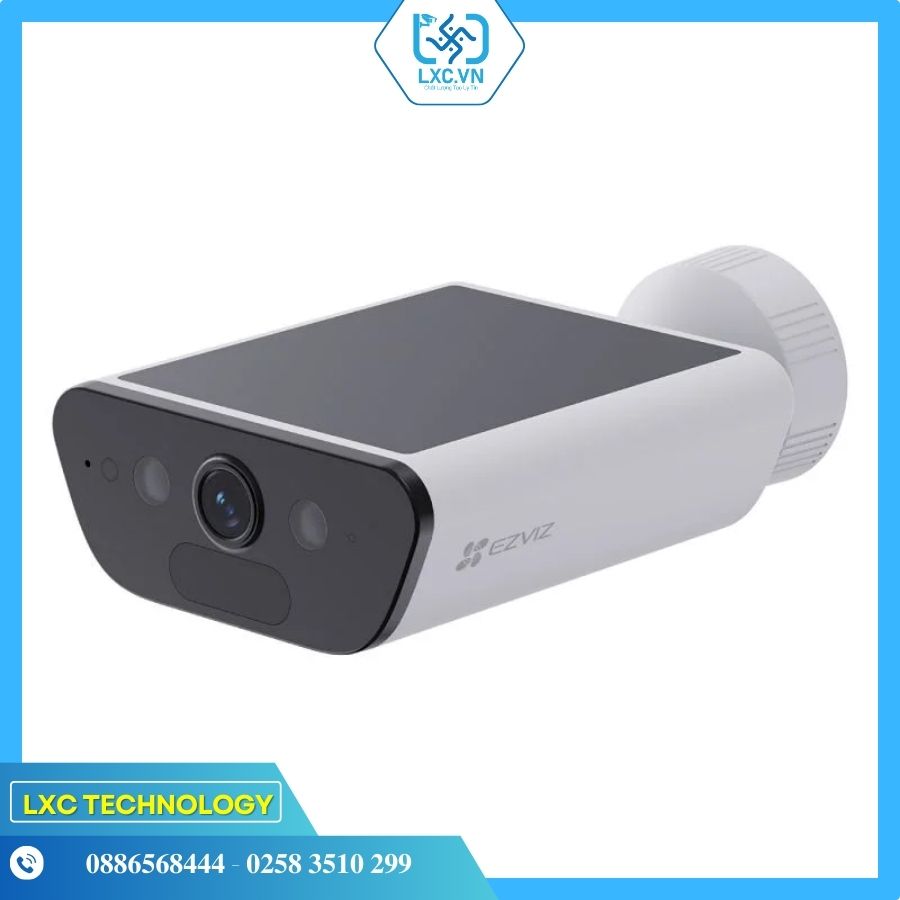 Camera Wifi dùng pin năng lượng mặt trời EZVIZ CB5 4K 8MP I Chính hãng
